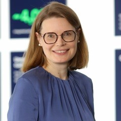 Portrait photo of Tove Markelin, member of the management team at AirPlus.