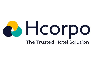 Logo of HCorpo, AirPlus partner for accommodation solutions.
