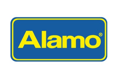 Logo of the car hire company Alamo, one of AirPlus' mobility partners.