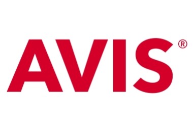 Logo of the car hire company Avis, showing AirPlus' partnership in the car hire sector.