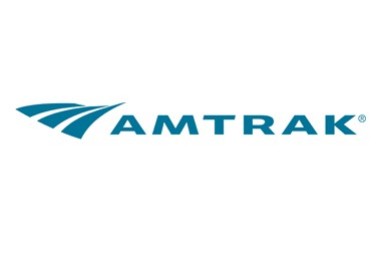 Logo of the US railway operator Amtrak, AirPlus partner in rail travel solutions.
