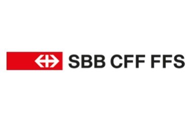 Logo of the Swiss Federal Railways (SBB), a rail partner in the AirPlus network.