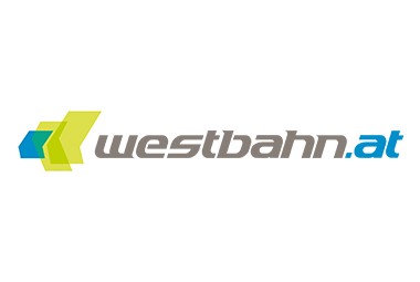 Logo of Westbahn, an Austrian railway operator and partner of AirPlus.