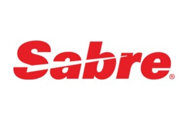 Sabre logo, partner of AirPlus in the area of booking and expense management.