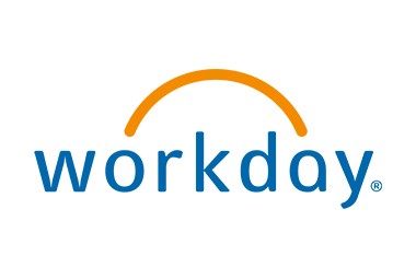 Workday logo, an AirPlus partner for booking and financial system solutions.
