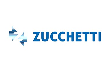 Zucchetti logo, partner in the AirPlus ecosystem for financial and booking solutions.