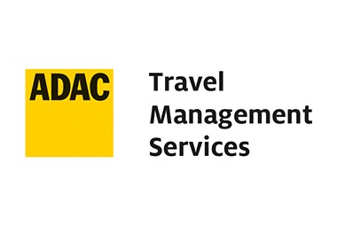Logo of ADAC Travel Service, a travel agency partner in the AirPlus network.