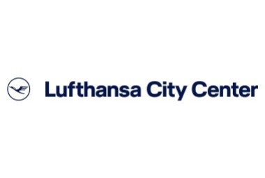 Logo of Lufthansa City Centre (LCC), a partner for business travel in the AirPlus network.