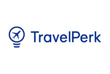 Logo of TravelPerk, business travel partner of the AirPlus network.