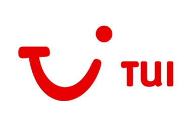 Logo of TUI, travel and event partner in the AirPlus network.