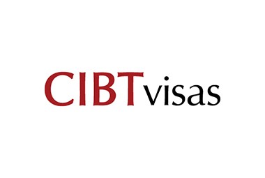 Logo of CIBT Visas, a partner for visa and travel consular services in the AirPlus ecosystem.